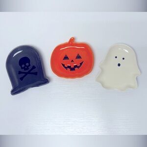 Target Bullseye Playground Mini Ceramic Halloween Snack/Treat Dishes Set of 3
